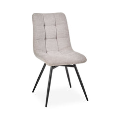 Chaise pivotante ANGELO gris