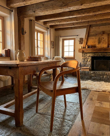 Chaise RIMINA - ambiance chalet montagne