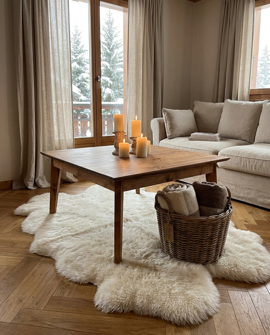 Table basse NOS-31 salon cosy montagne