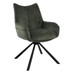 Fauteuil tournant KALI - Kaki
