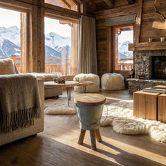 TABOURET SEAU chalet