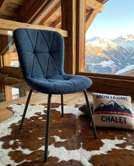 EMMA Bleu chalet montagne