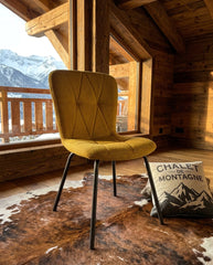 EMMA Jaune chalet montagne