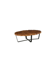 TABLE BASSE OVALE