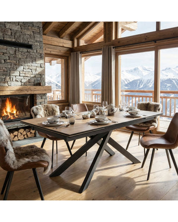 TABLE PLATEAU CERAMIQUE