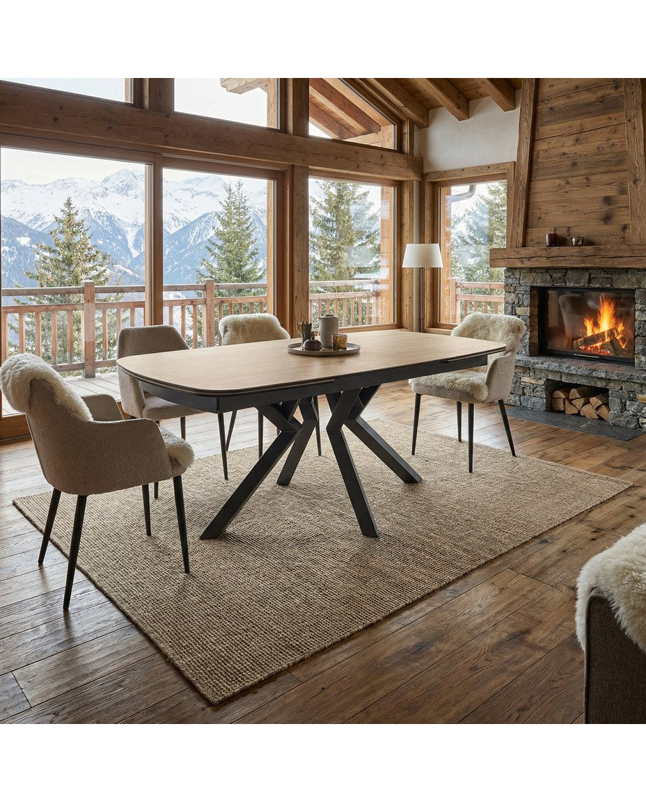 TABLE PLATEAU CERAMIQUE