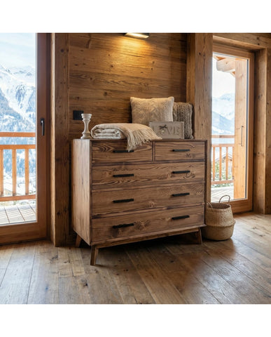 COMMODE 3 + 2 TIROIRS