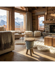 TABOURET SEAU chalet
