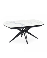Table Nénuphar - Blanc marbré
