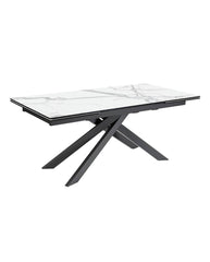 Table LYS - Blanc marbré