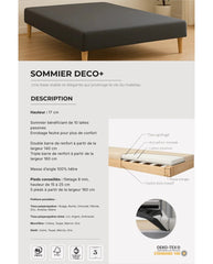 SOMMIER DECO+