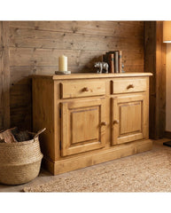 Bahut T64 ambiance chalet montagne déco sobre