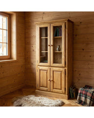 Vitrine T24 dans un chalet montagne