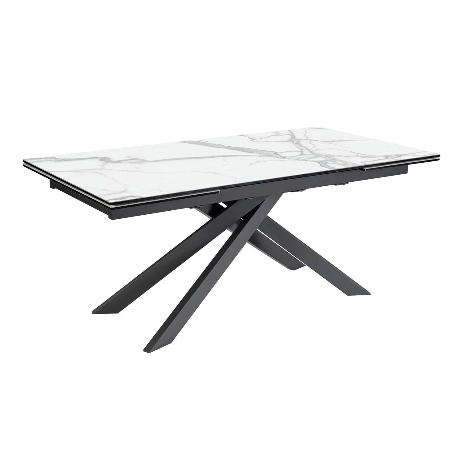 Table LYS - Blanc marbré