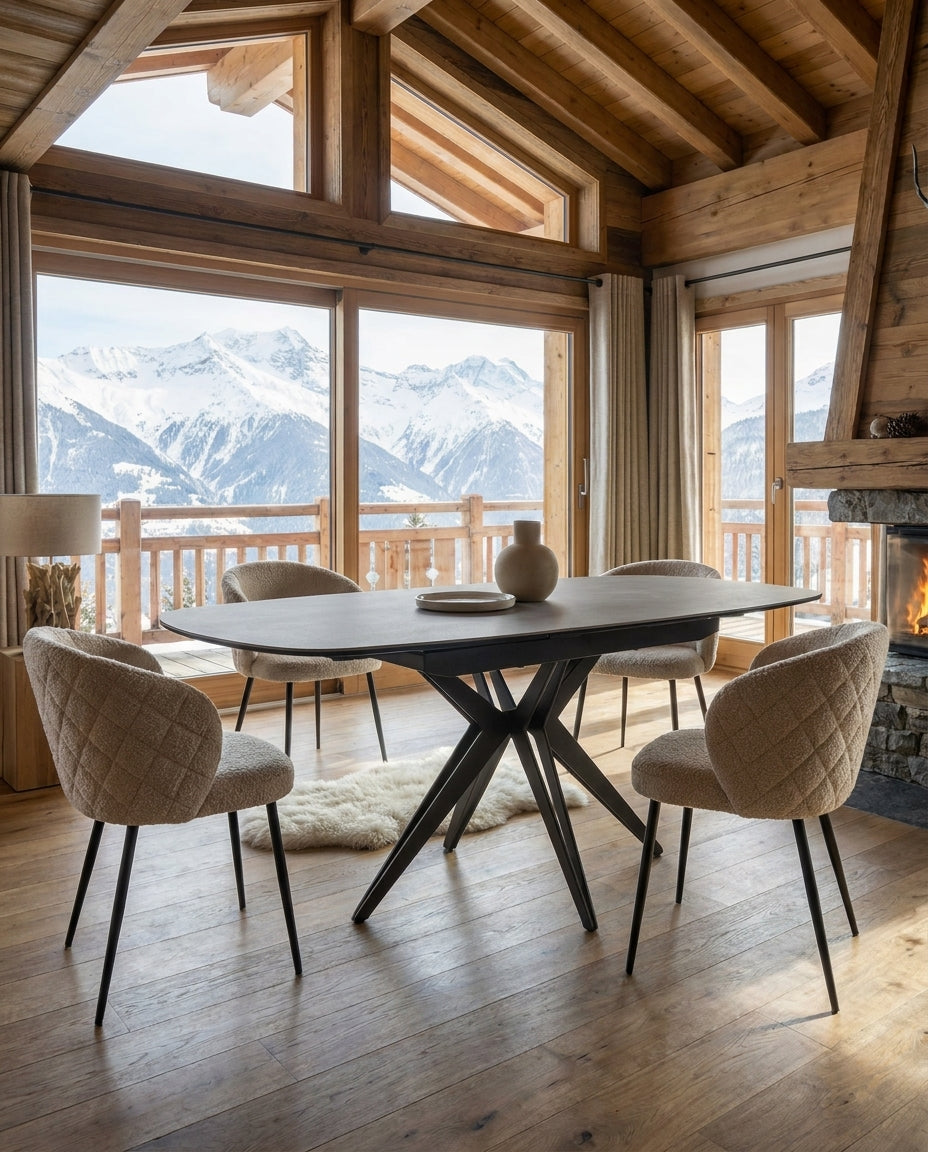 TABLE PLATEAU CERAMIQUE