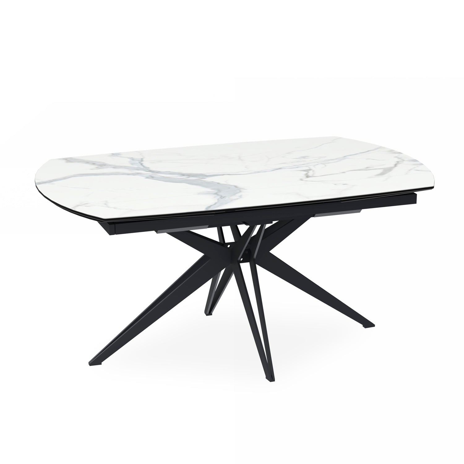 Table Nénuphar - Blanc marbré