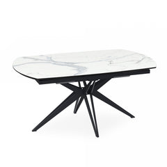 Table Nénuphar - Blanc marbré