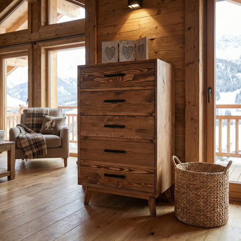 CHIFFONIER 5 TIROIRS